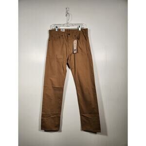 LEVI STRAUSS 505 Regular Jean Pants Mens 32 x 32 Lt Brown 100% Cotton Straight